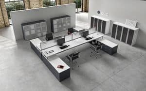 Zefiro comp.11, Table 4 workstations ideal for modern office