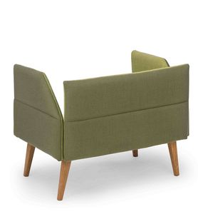 Oasis low, Small sofa with low backrest