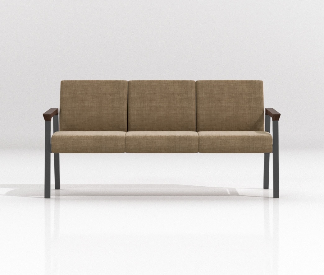 String Bench 3P, Modular seating for relaxation areas