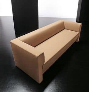 Toffee 3p, Modern simple sofa 3 seats, with wooden frame