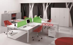 Pegaso comp.2, Modular system for office furniture