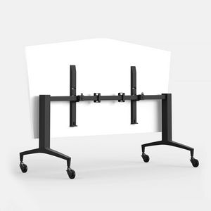Ulisses AP, Folding table with pentagonal top, on castors