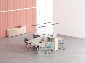 Lay Operative comp. 05, Composition of office furniture for 4 operators