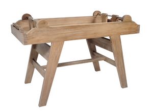 Toys 08D5, Tam Tam toy in natural teak wood