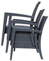 Minorca-PL, Outdoor chair, stackable, for ships, hotels, bars