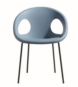 PL 2682.EST, Stackable chair, plastic seat, for Outdoor use
