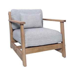Bhumi 02C3, Teak wood armchair