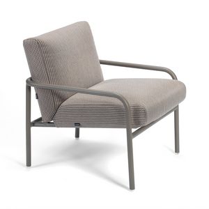 Pilar Lounge, Fabric armchair with armrests