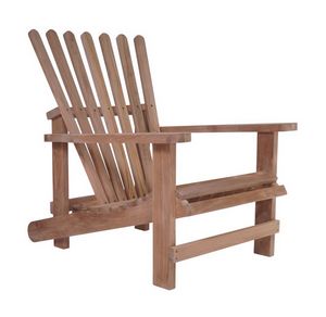 Racconti 03B9, Teak wood armchair with a touch of rustic luxury