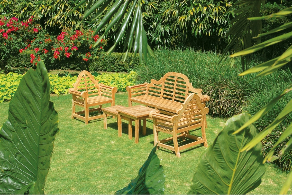 Vittoria 0305, Wooden armchair for garden