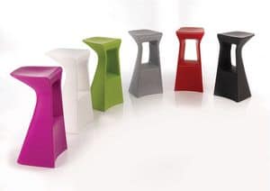 Lolly 2400, outdoor barstool, contract barstool, modern barstool Bar