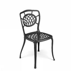 Althea 11 Chair, Chair in painted aluminum, for bars and pizzerias