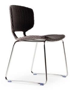 Babylon chair, Braided modern chair, suitable for outdoor use