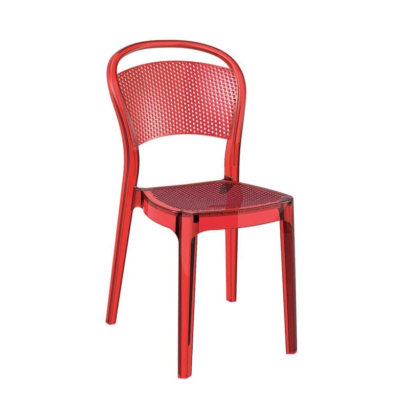 Betty - S, Plastic chair, stackable, scratch resistant, pizzeria