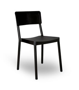 Lisboa chair, Plastic stacking chair for bars and restaurants