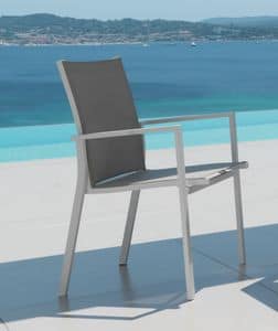 Maiorca MCAPP, Outdoor chair covered with textilene