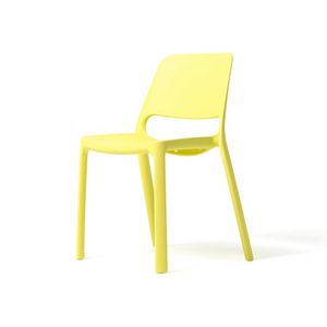 Nuke, Stackable polypropylene chair, also for outdoor use