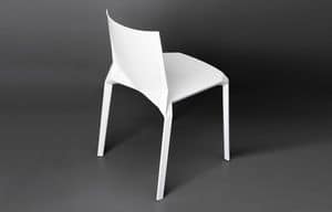 Plana, Polypropylene chair, durable, economical and robust