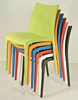 SE 161, All-plastic chair in different colors, for external