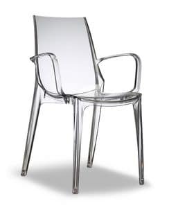 Vanity, Polycarbonate design chair, several colours