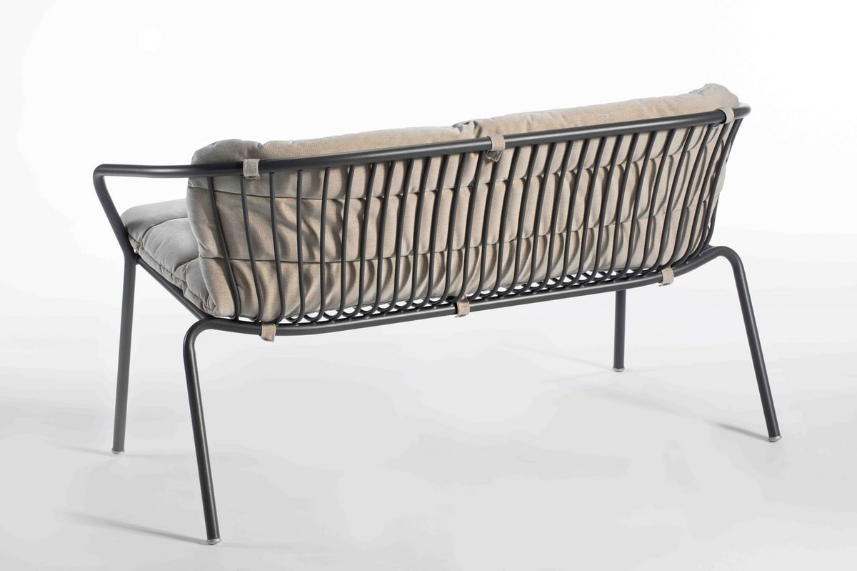Amitha sofa, Metal sofa for outdoor