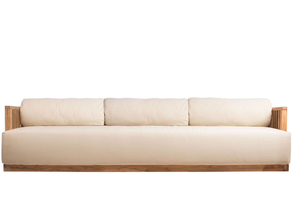 Code 0250 - 0251, Outdoor sofa with rigorous shapes