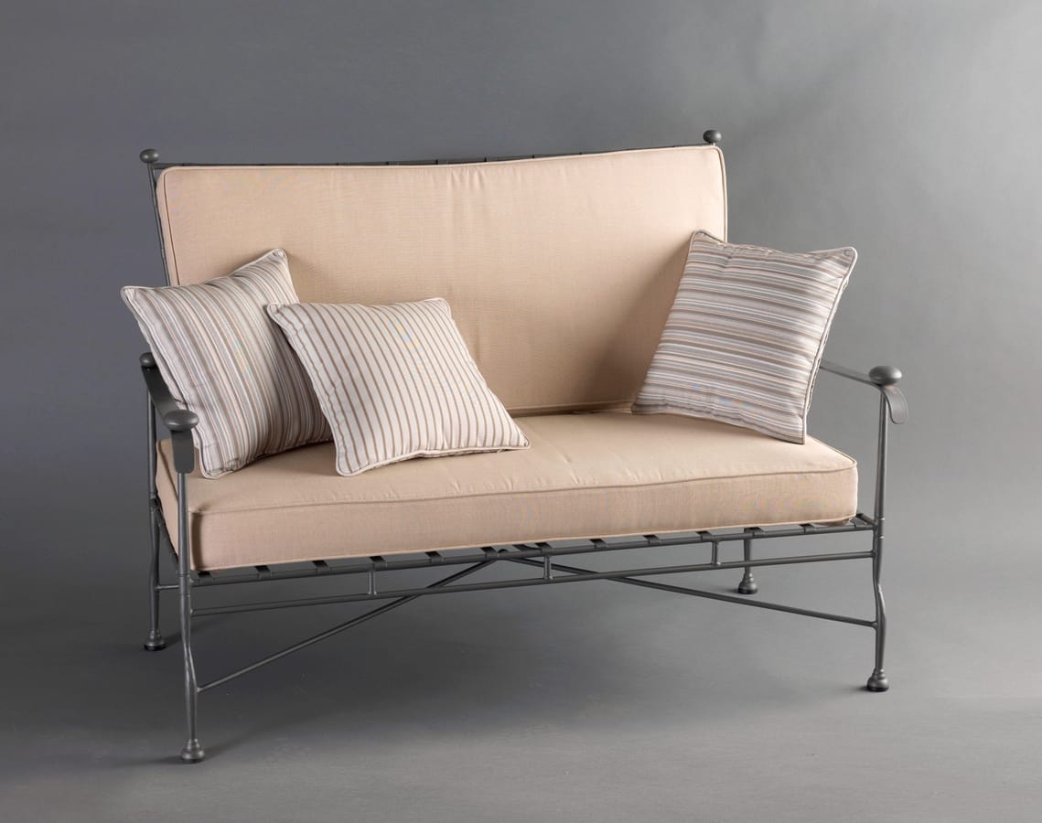 2 seater on sale steel sofa