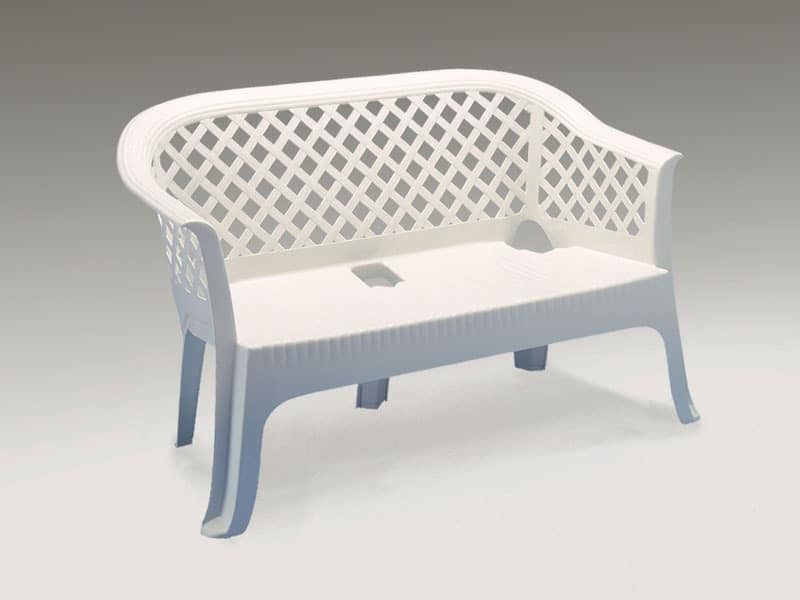 Sofa jardin plastico