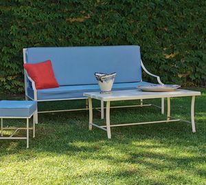 PERENNIAL GF4025SO, Sofa in stainless steel for outdoors