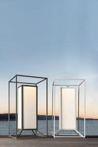 Cleo CLELO1, Outdoor lantern in aluminum and glass