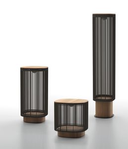 FOS, Outdoor lamps in teak and aluminium