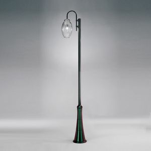 Nautilus Ep203-300, Garden lamp post with glass diffuser