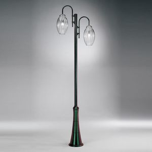 Nautilus Ep362-300, Lamppost with handmade diffusers