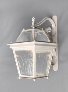 SCALA GL3008WA-MEDUSA, Iron lantern with arm, for outdoor use
