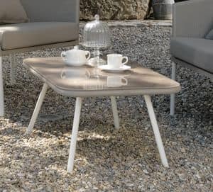 Amy AMYTC, Outdoor coffee table, aluminum structure