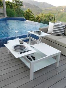 Chic CHCTC2-CHCTC2S, Openable coffee table ,for outdoor use