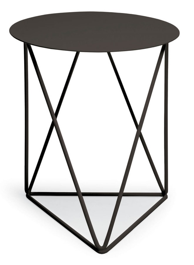 Ray, Metal coffee table, also for outdoor
