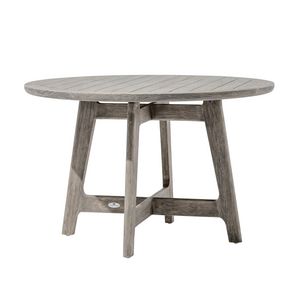 Bhumi 04K7, Round outdoor table, in teak wood