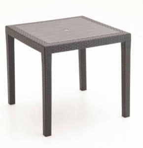 King, Outdoor table in polypropylene