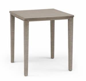Orazio 2189, Garden table in polypropylene, stackable