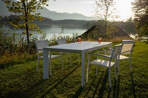 PETRA ALU, Aluminum outdoor table