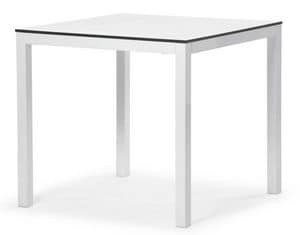 Victor table, Aluminum table, ideal for bars and restaurants