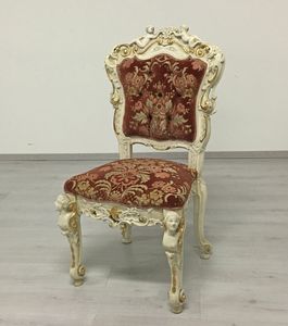 Angeli, Finely carved outlet chair