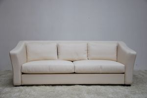 Mara sofa, Outlet sofa in ivory fabric
