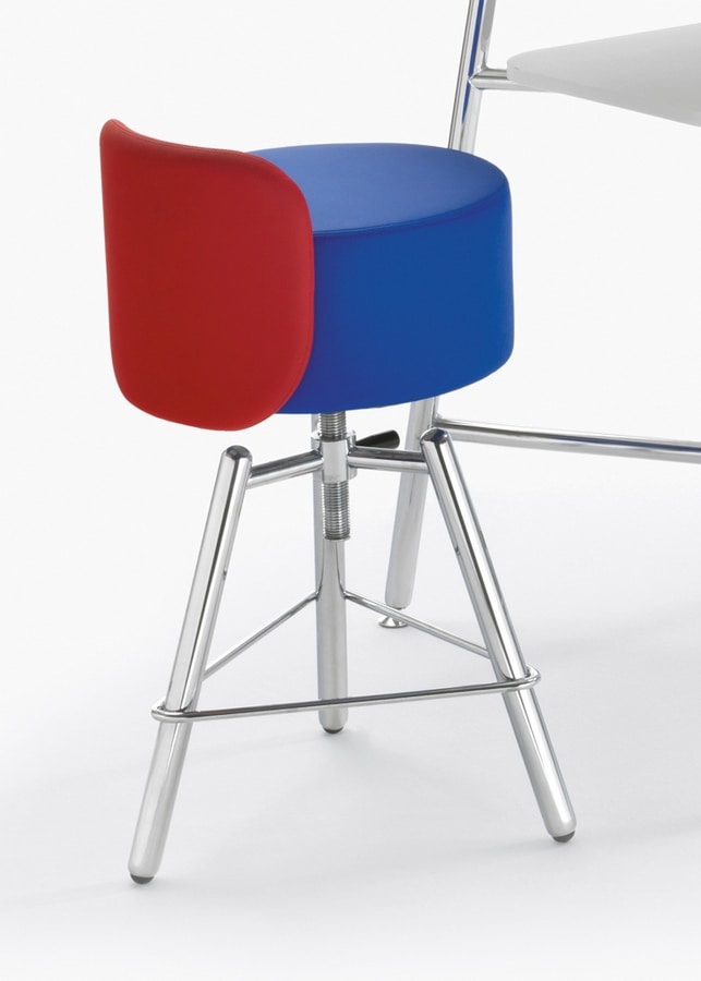 Blog, Collection of padded stools