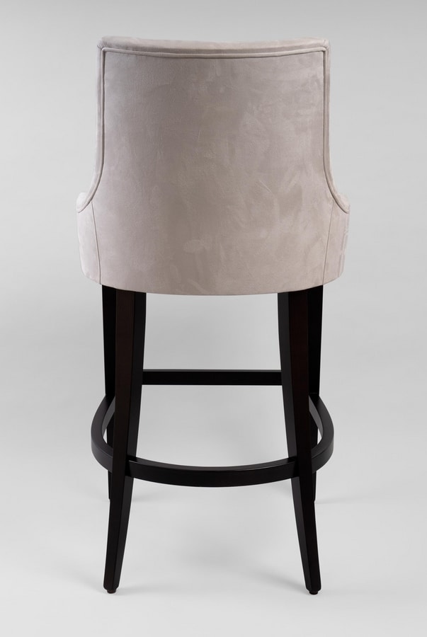 BS429B - Stool, Stool with high back