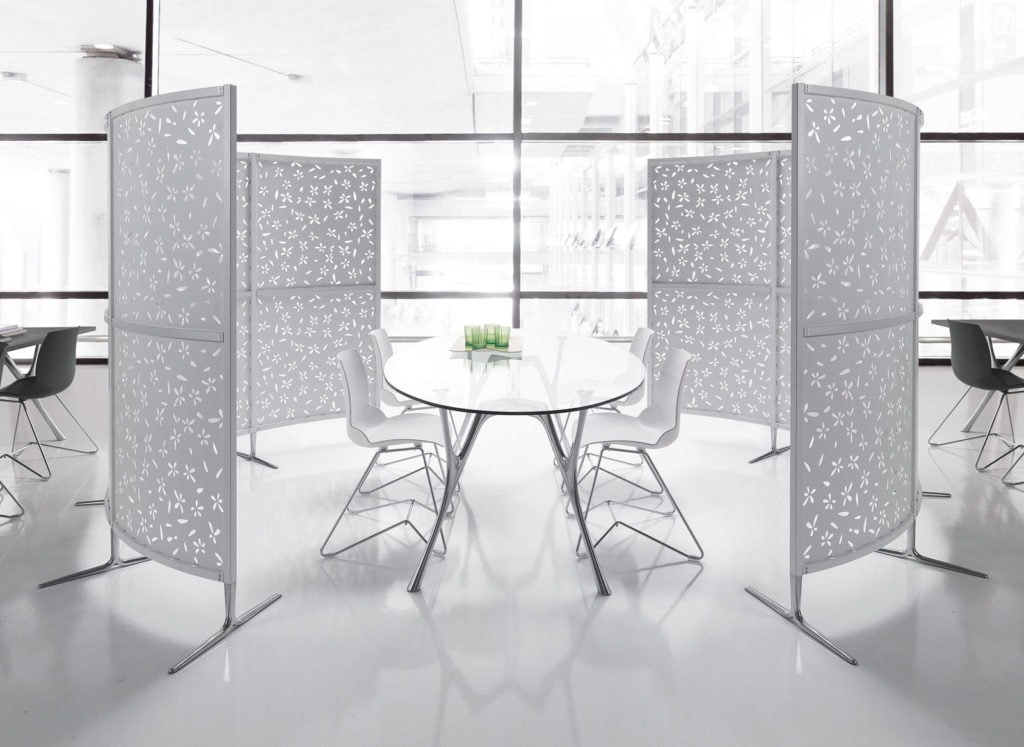 Archimede, Straight and curved modular partition for office