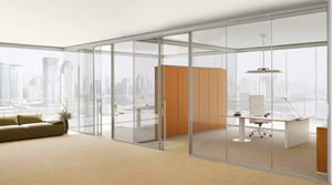 Wats comp. 04, Partition wall integraible with office cabinets