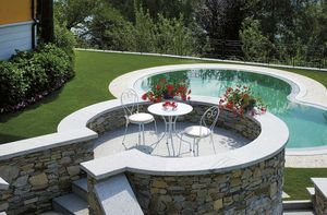 2088, Garden set, with chair and table, in galvanized iron