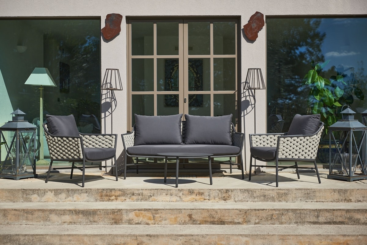 LOVE EVO, Set of seats for outdoor furniture
